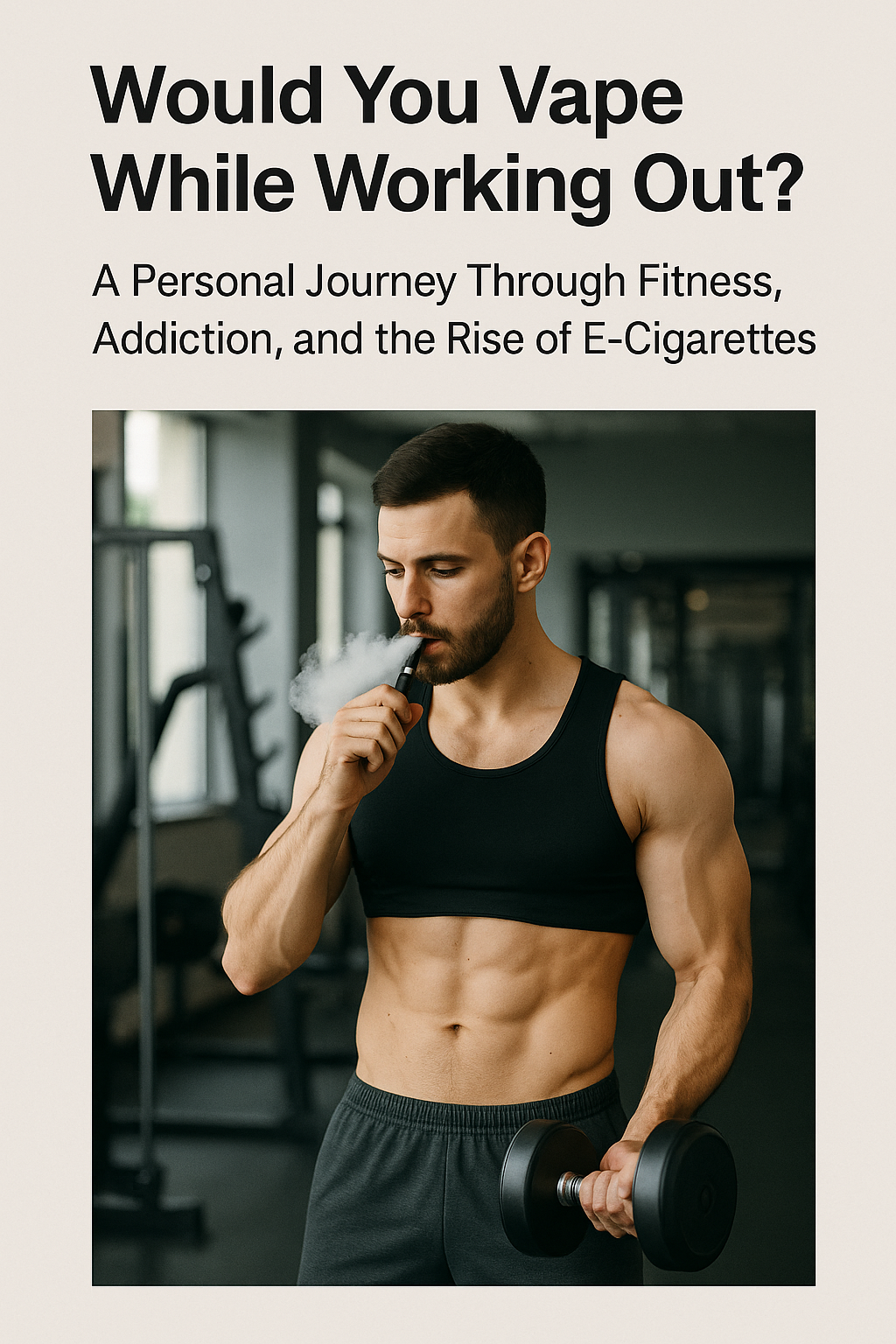 Would You Vape While Working Out?