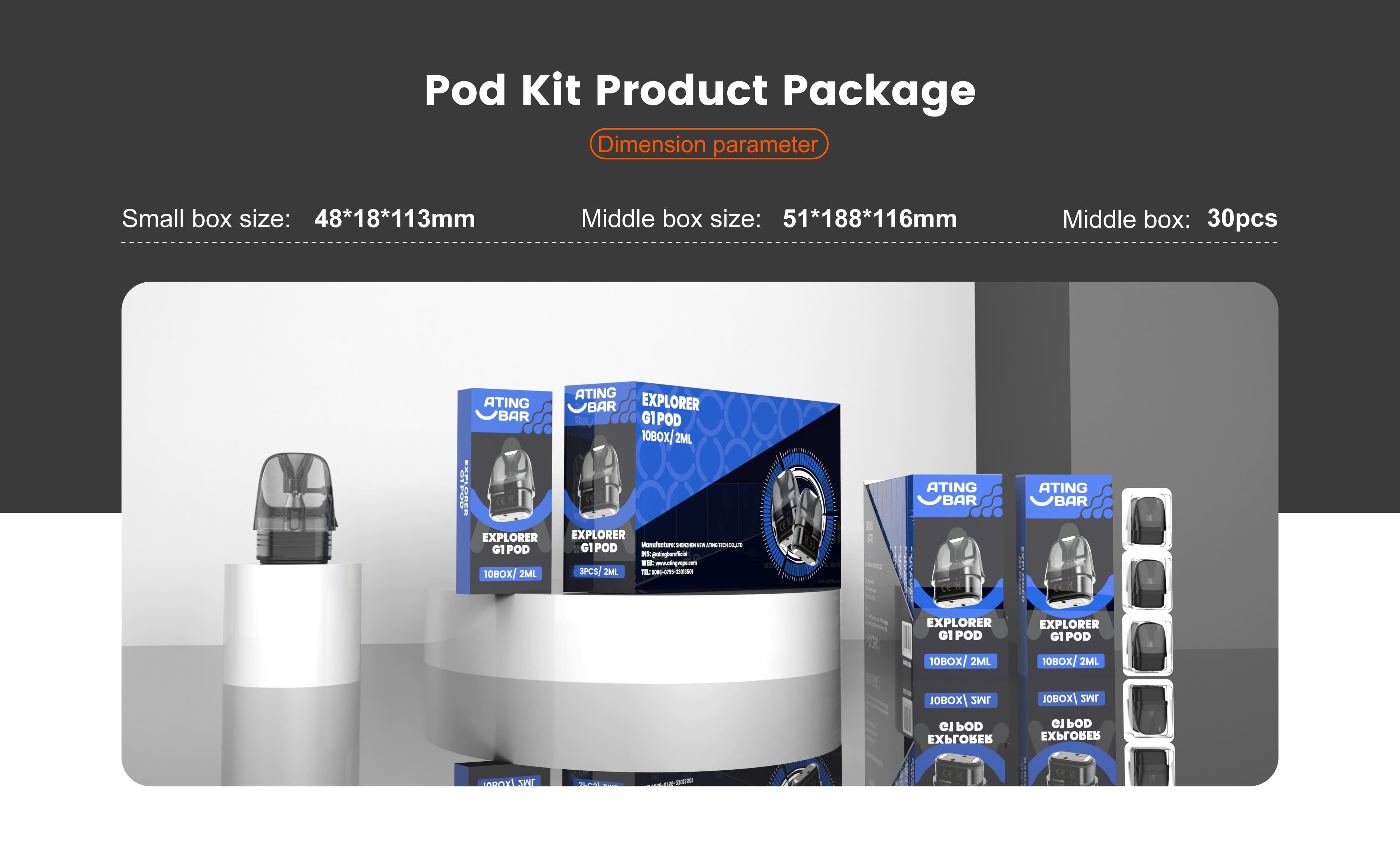 Hot-Selling-Vapes-Explorer-G1-Packing-Method