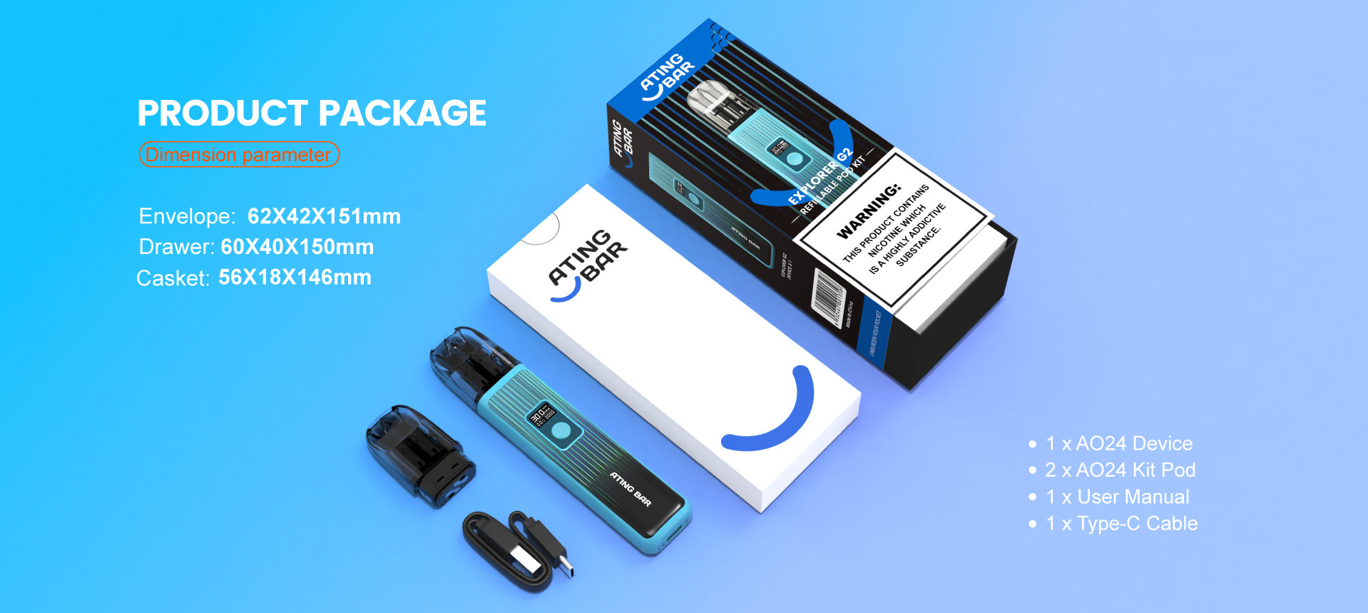 Hot-Selling-Vapes-Explorer-G2-Packing-Show