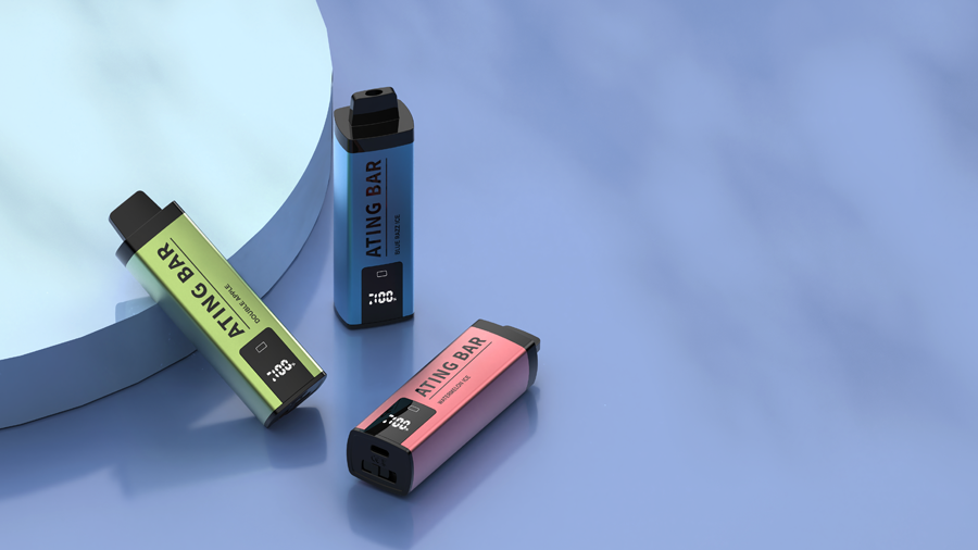 Ating Bar’s DF70 disposable vape with vibrant flavor options