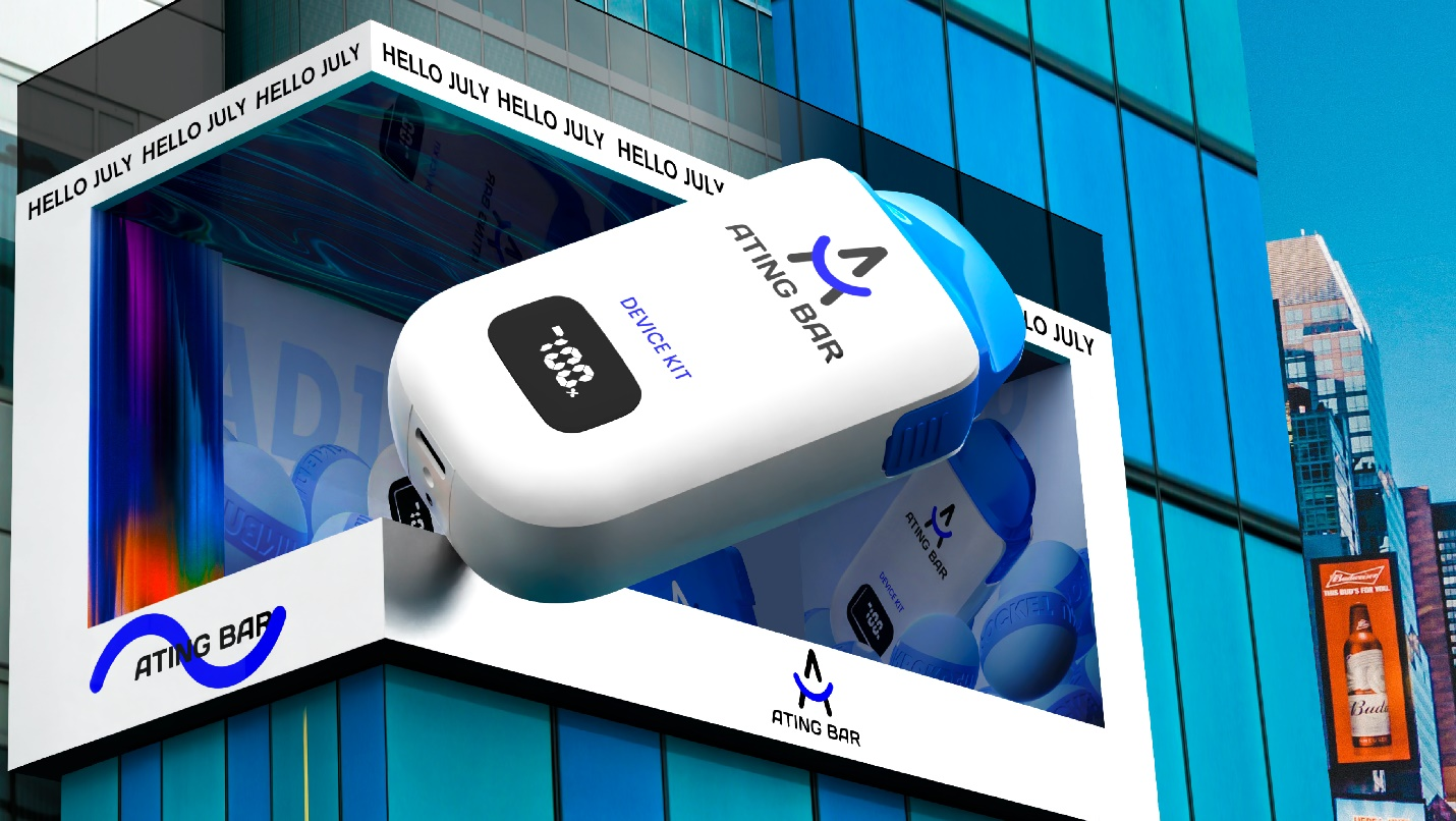 Atingbar’s vape device kit. 