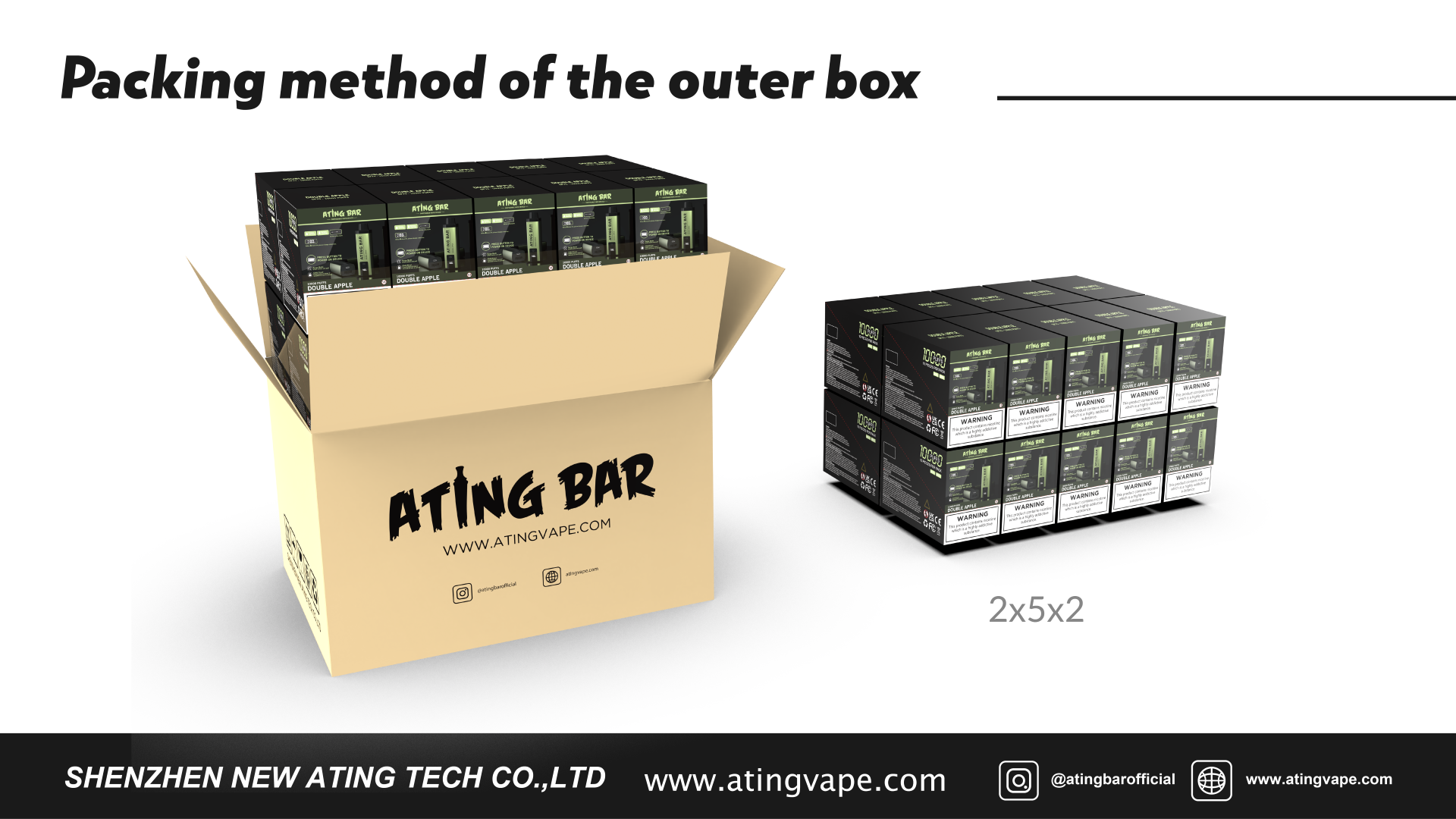 DF70-Hot-Selling-Disposable-Vapes-Packing-Method-Of-The-Outer-Box