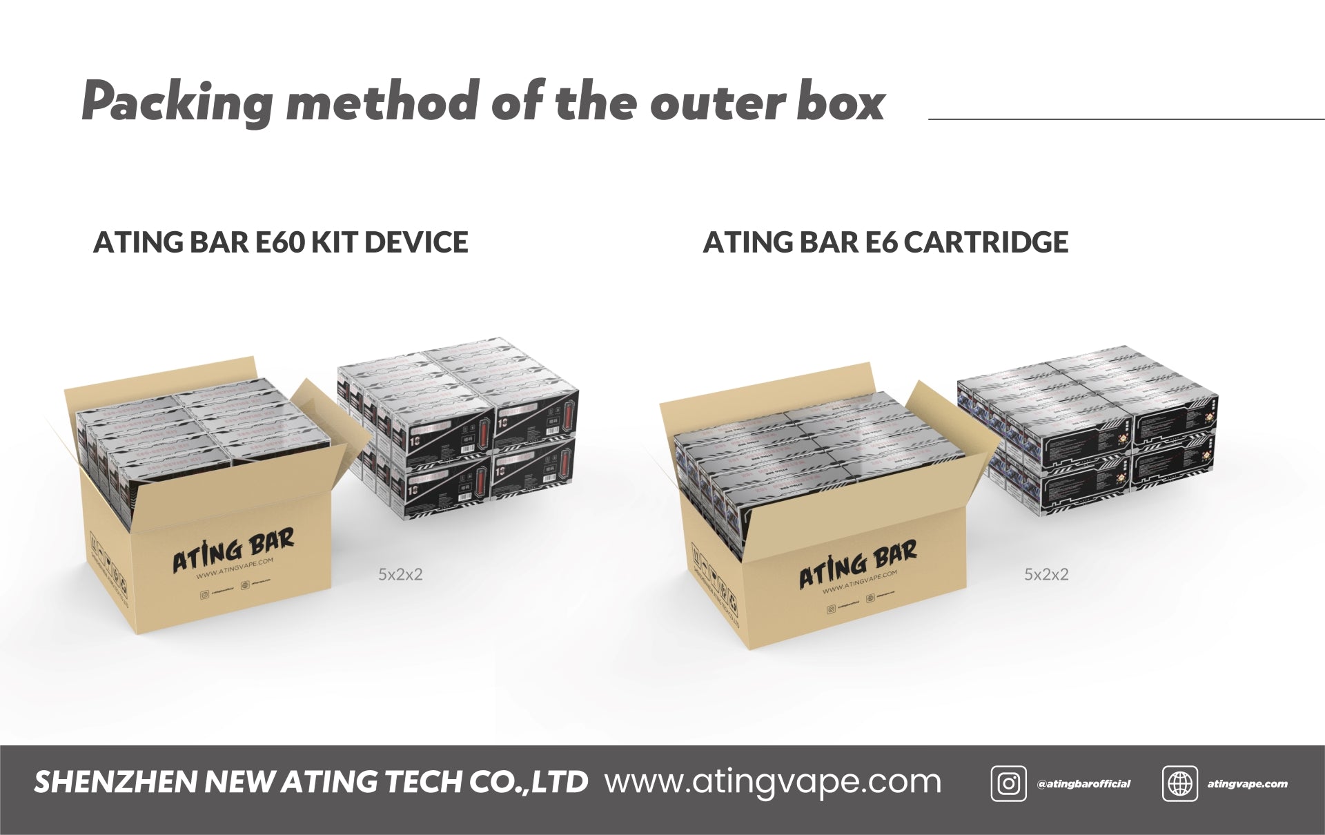E60A-Vape-Pod-Kit-Packing-Method-Of-The-Outer-Box