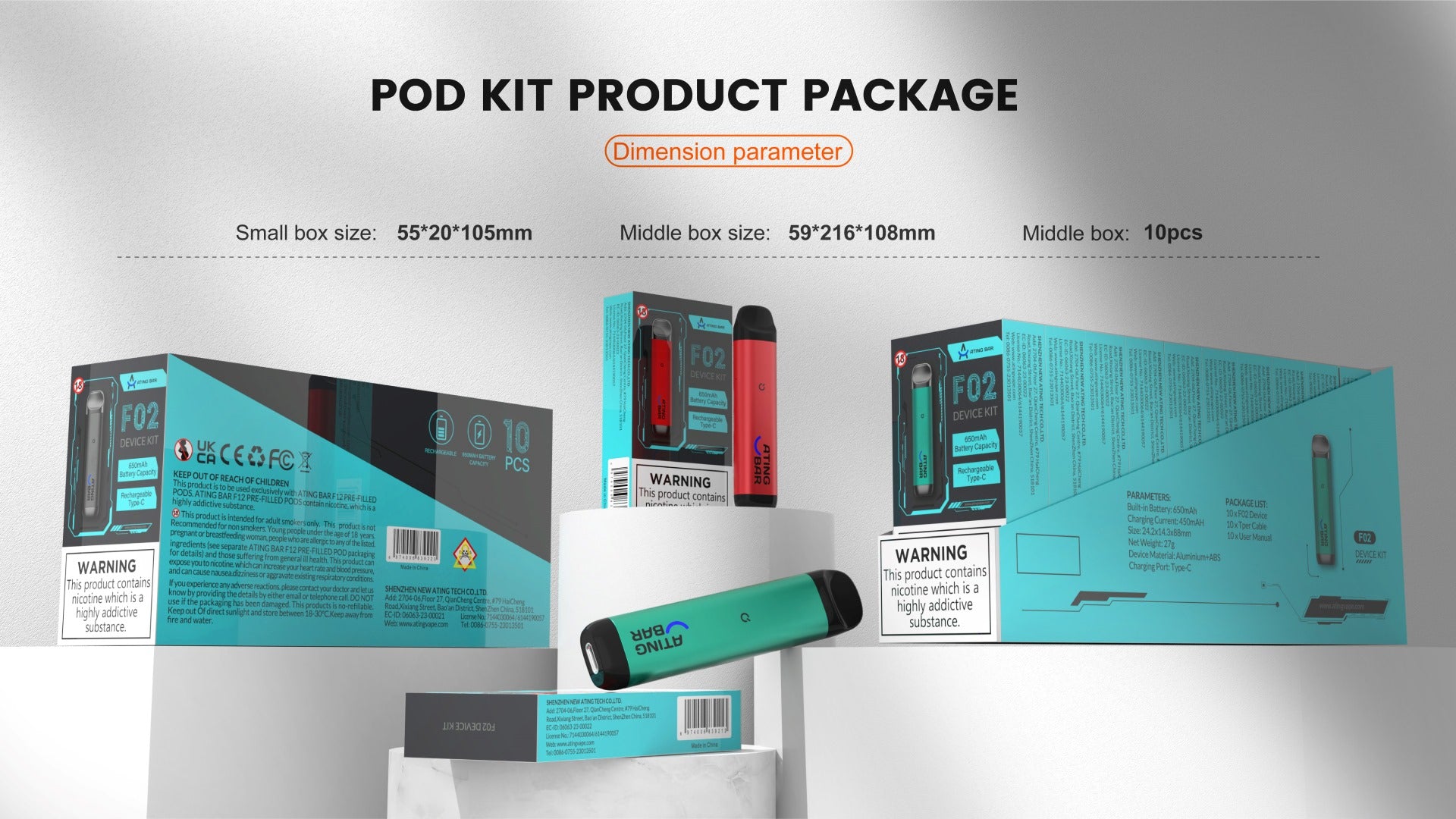 F02-Closed-Vape-Pod-Kit-Product-Package