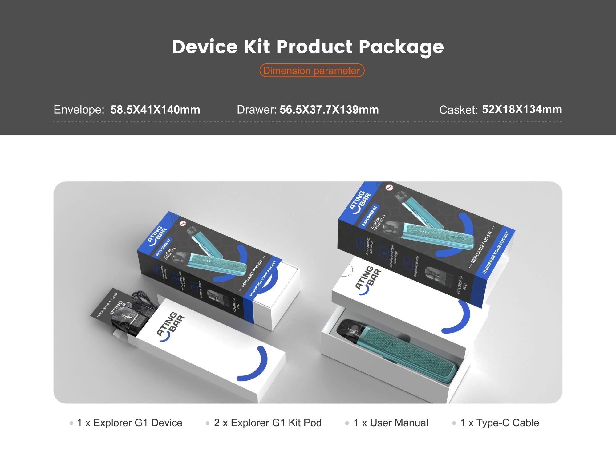 Hot-Selling-Vapes-Explorer-G1-Packing-Show