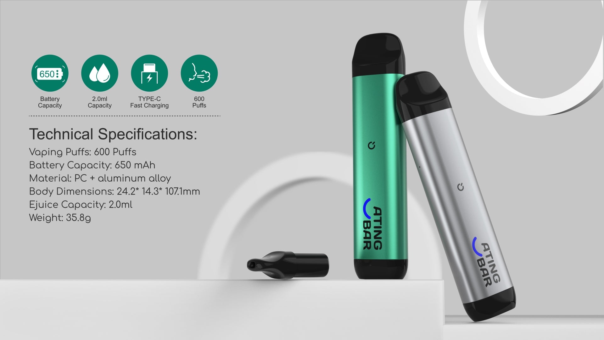 Technical-Specifications-Closed-Vape-Pod-Kit-F02